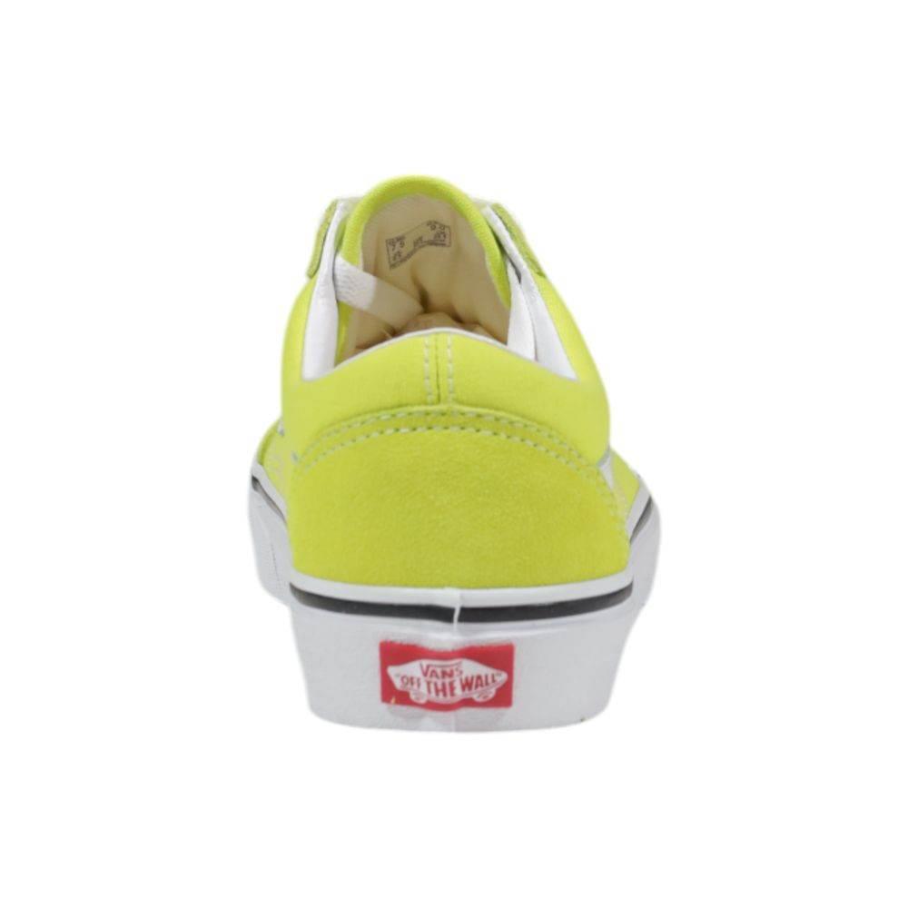 Vans Yellow Suede Leather Sneaker - Hilstor