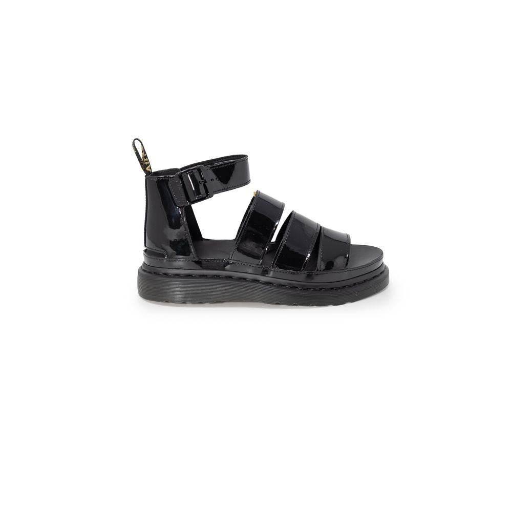 Dr. Martens Black Leather Sandal - Hilstor