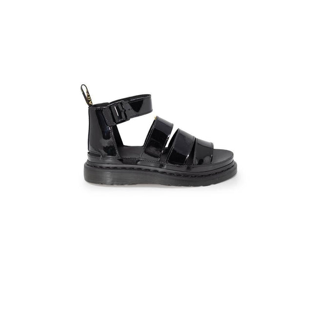 Dr. Martens Black Leather Sandal - Hilstor