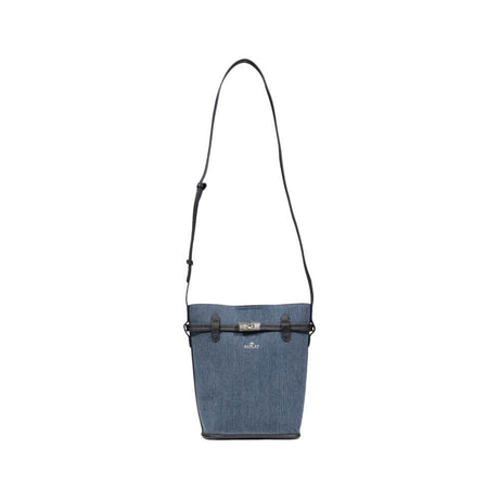 Replay Blue Cotton Handbag - Hilstor