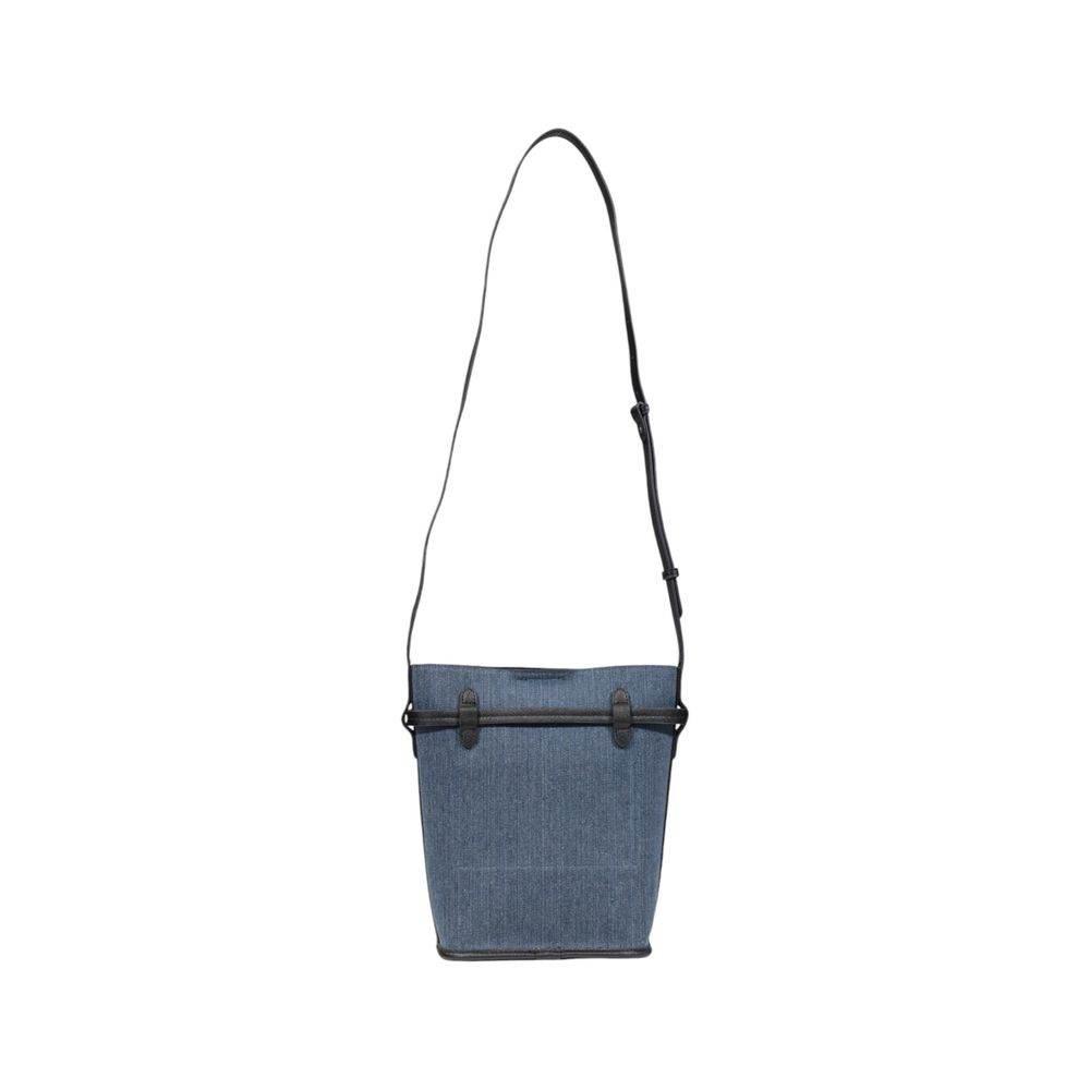 Replay Blue Cotton Handbag - Hilstor