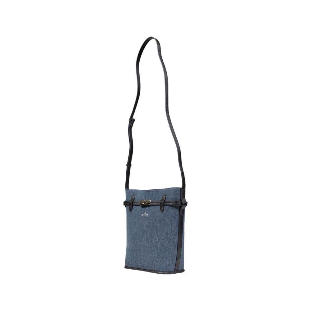 Replay Blue Cotton Handbag - Hilstor