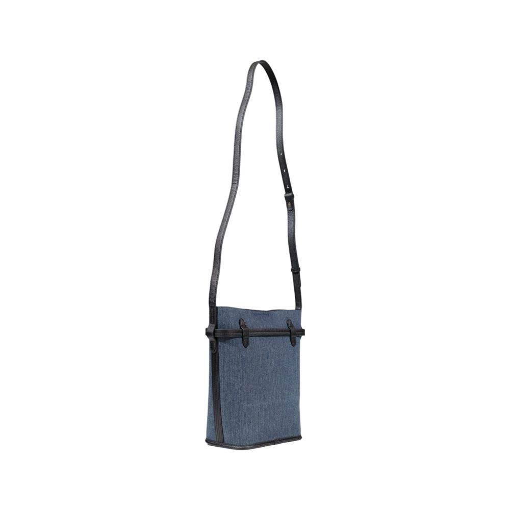 Replay Blue Cotton Handbag - Hilstor