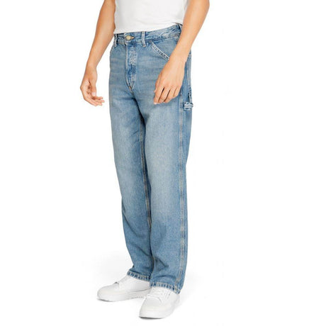 Jack Jones Blue Cotton Relaxed Fit Jean - Hilstor