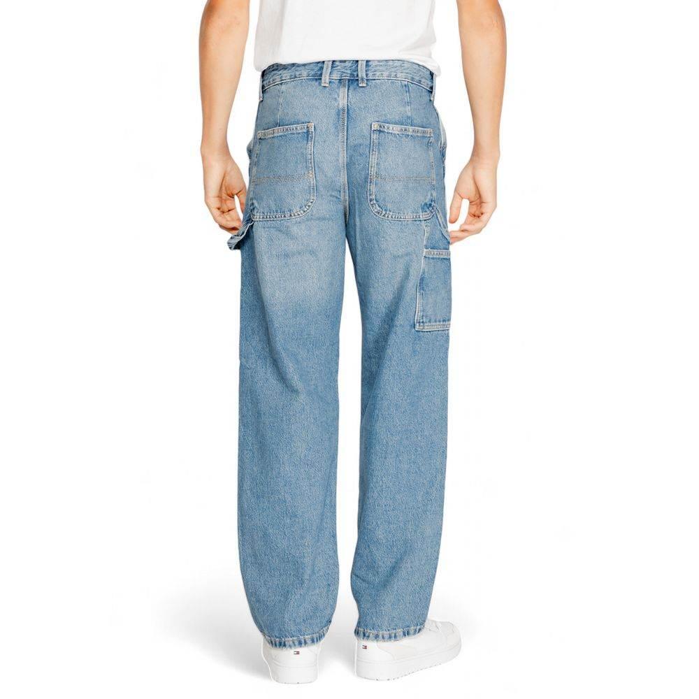 Jack Jones Blue Cotton Relaxed Fit Jean - Hilstor