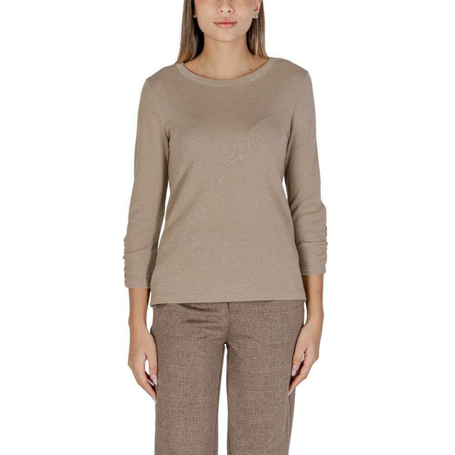 Street One Beige Polyester Long Sleeve - Hilstor