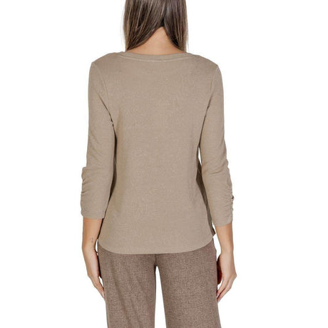 Street One Beige Polyester Long Sleeve - Hilstor