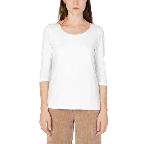 Street One Cream Cotton Long Sleeve - Hilstor