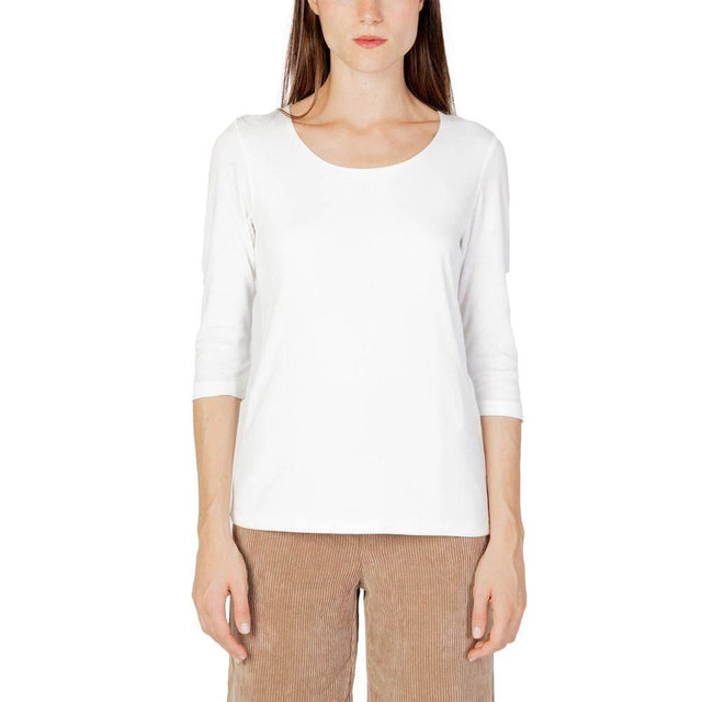Street One Cream Cotton Long Sleeve - Hilstor