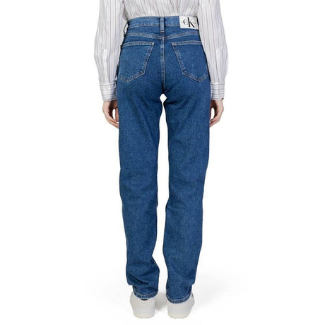 Calvin Klein Jeans Blue Cotton Slim Fit Jean - Hilstor