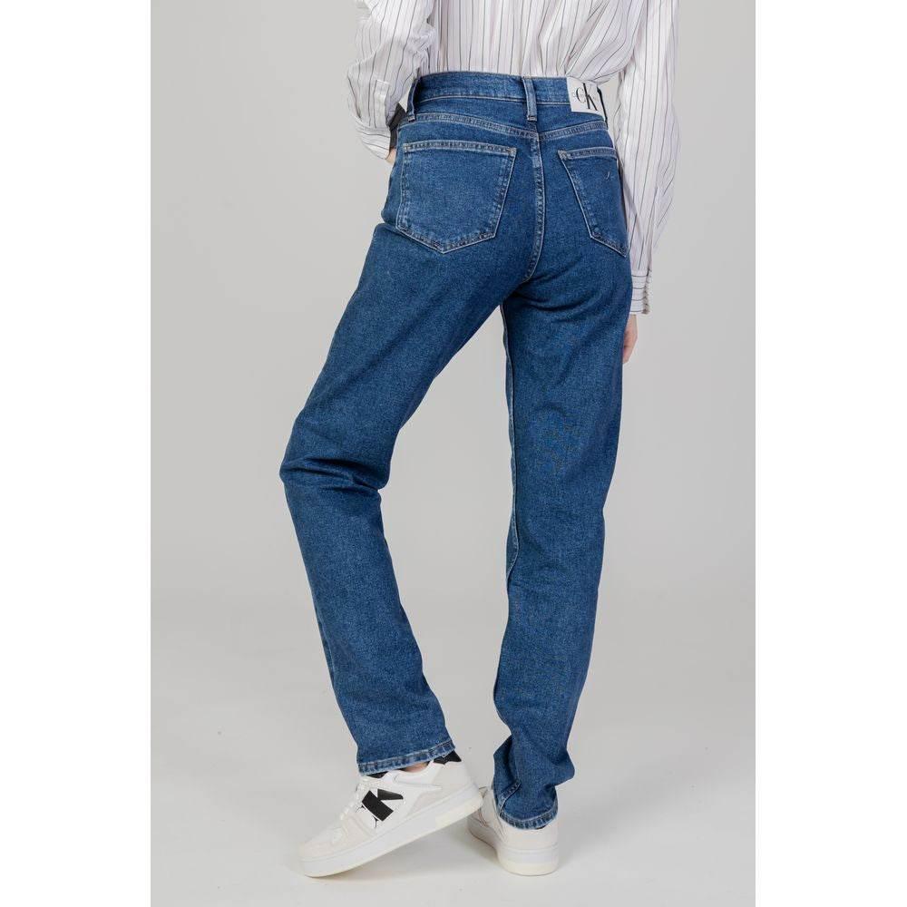 Calvin Klein Jeans Blue Cotton Slim Fit Jean - Hilstor