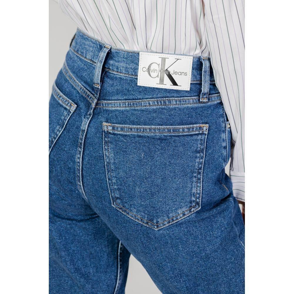 Calvin Klein Jeans Blue Cotton Slim Fit Jean - Hilstor