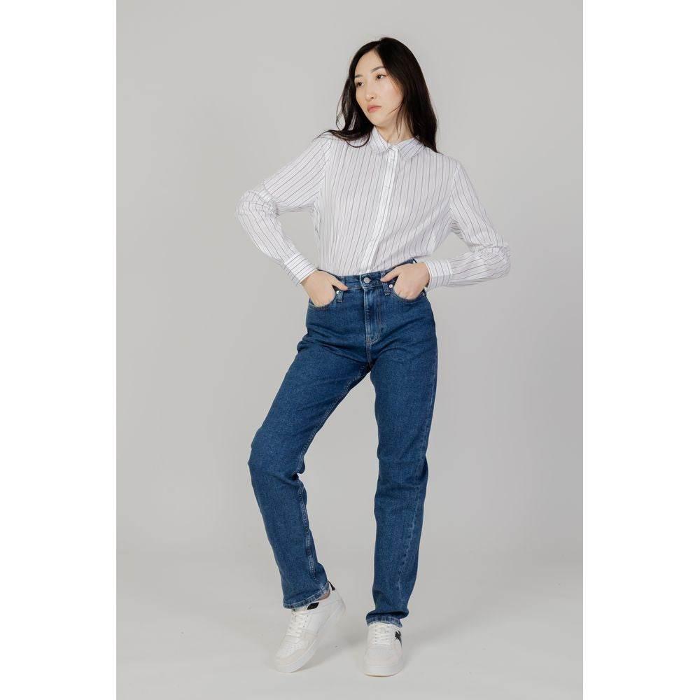 Calvin Klein Jeans Blue Cotton Slim Fit Jean - Hilstor