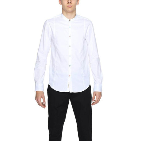 Gianni Lupo White Cotton Shirt - Hilstor