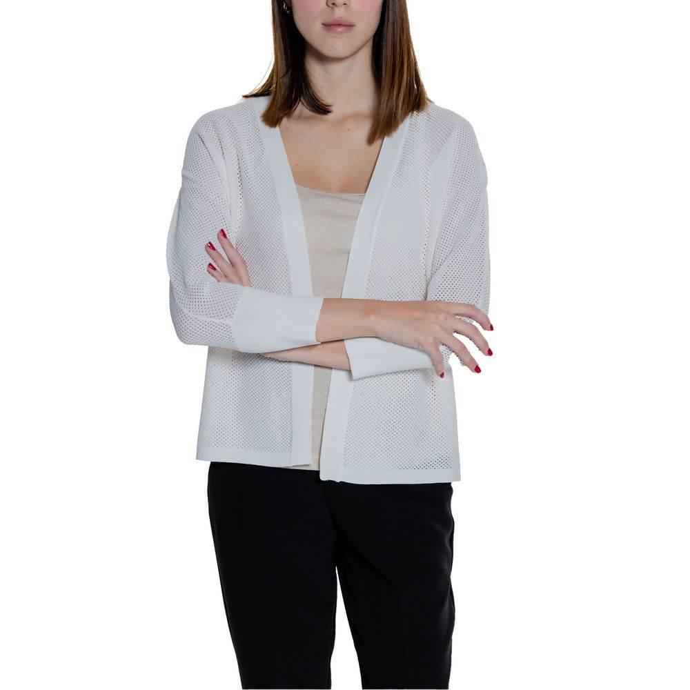 Street One White Viscose Cardigan - Hilstor