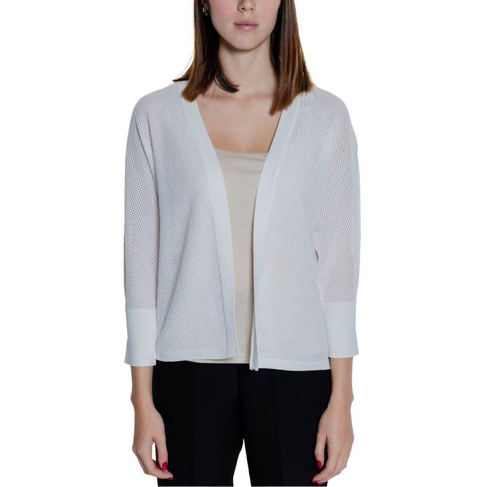 Street One White Viscose Cardigan - Hilstor