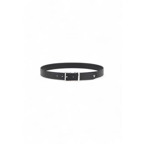 Guess Black Leather Belt - Hilstor