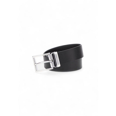 Guess Black Leather Belt - Hilstor