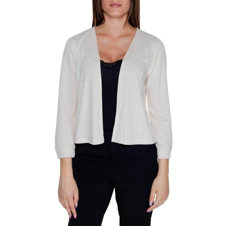 Street One Beige Viscose Cardigan - Hilstor