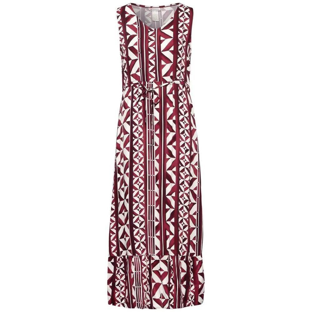Street One Red Viscose Dress - Hilstor