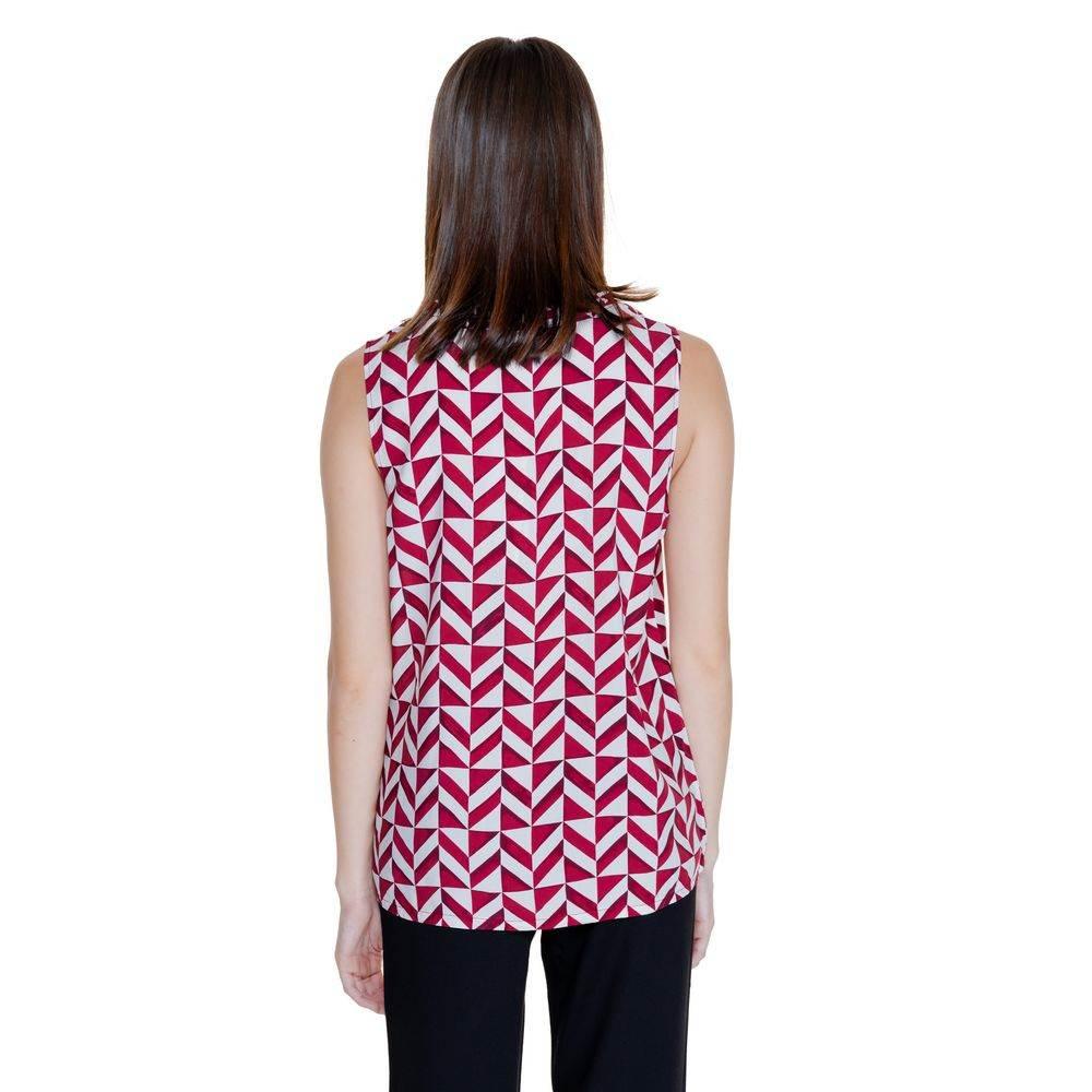 Street One Red Viscose Tops & T-Shirt - Hilstor