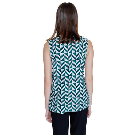 Street One Green Viscose Tank Top - Hilstor
