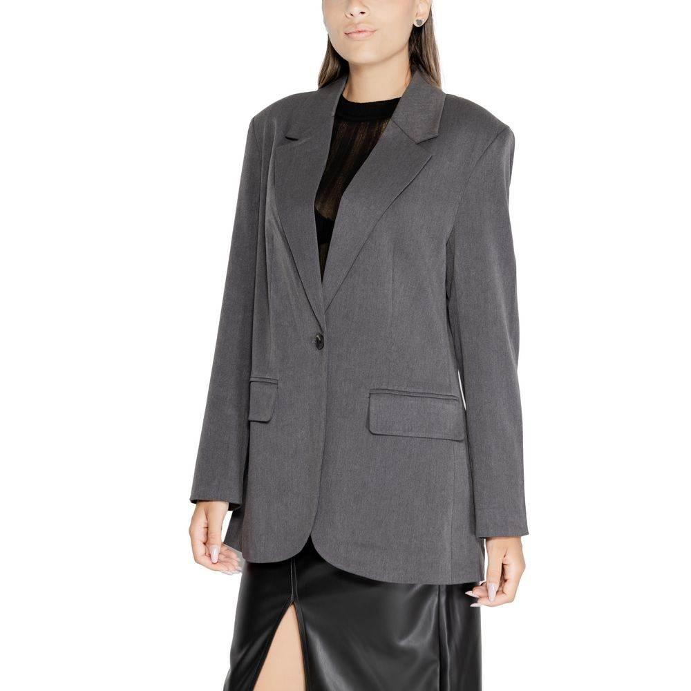 Only Gray Recycled Polyester Suits & Blazer - Hilstor