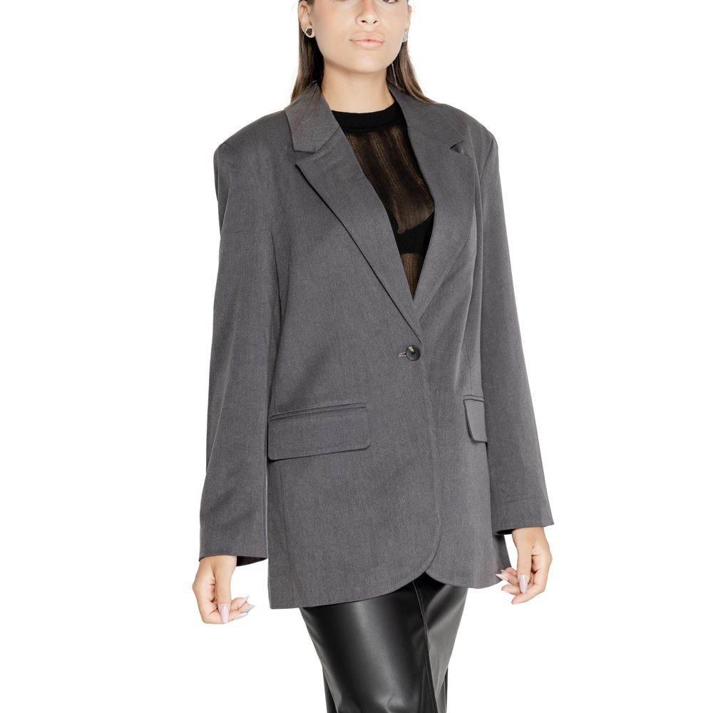 Only Gray Recycled Polyester Suits & Blazer - Hilstor