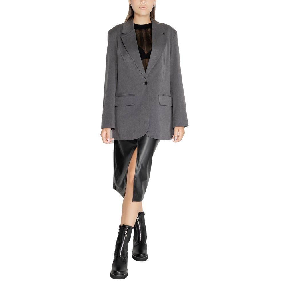 Only Gray Recycled Polyester Suits & Blazer - Hilstor