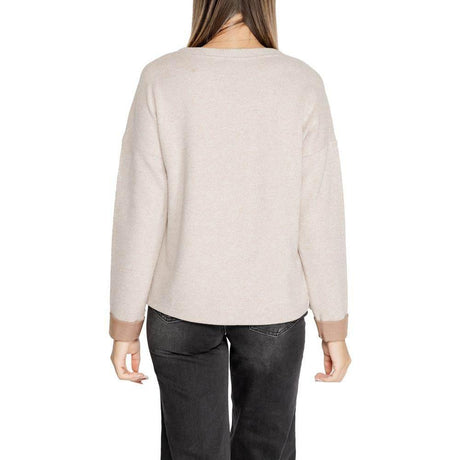 Street One Beige Viscose Tops & T-Shirt - Hilstor