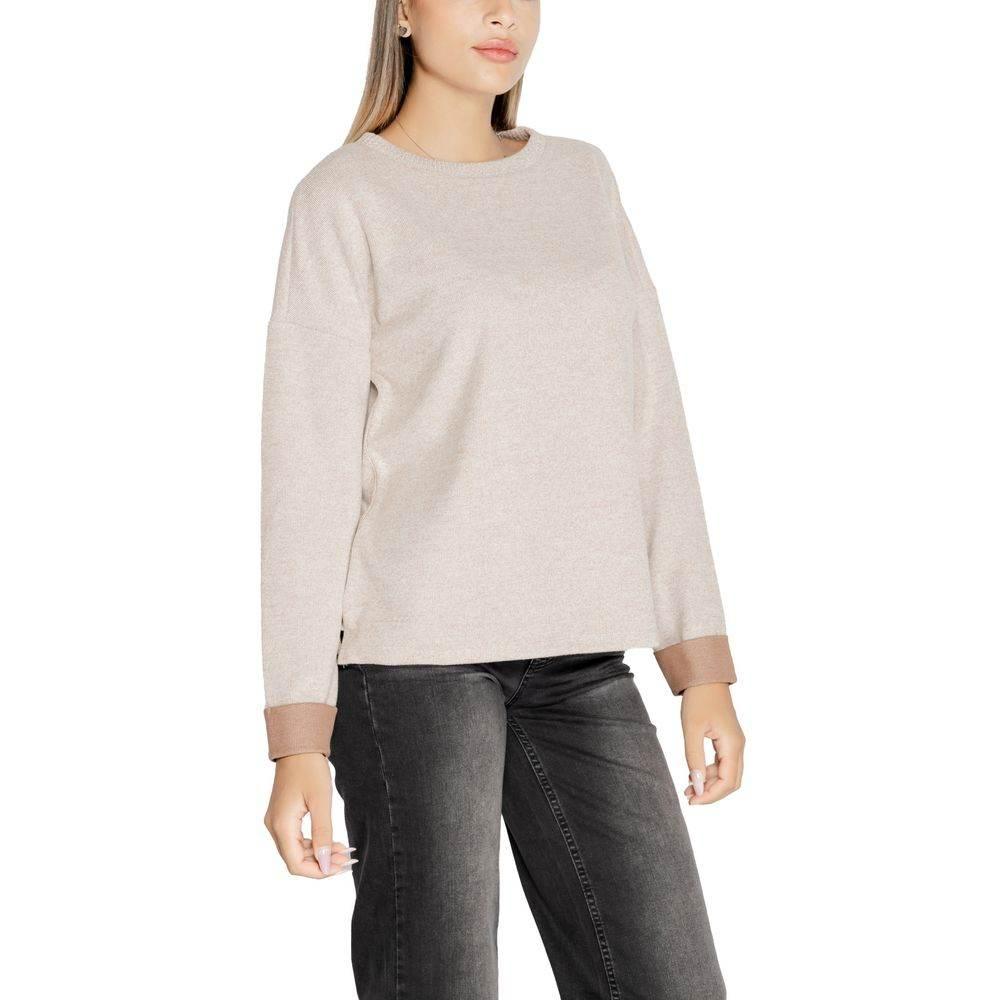 Street One Beige Viscose Tops & T-Shirt - Hilstor