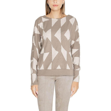 Street One Brown Polyester Tops & T-Shirt - Hilstor