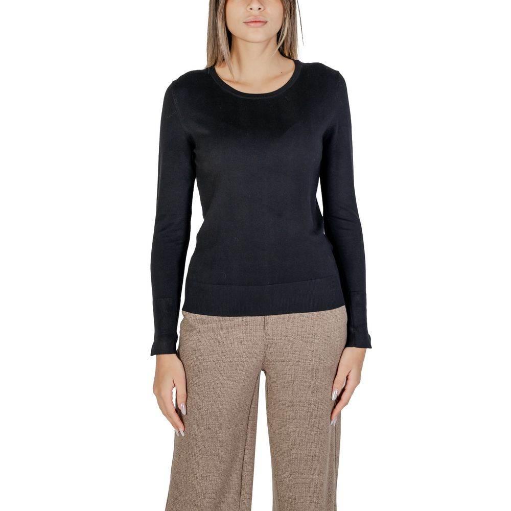 Street One Black Viscose Tops & T-Shirt - Hilstor