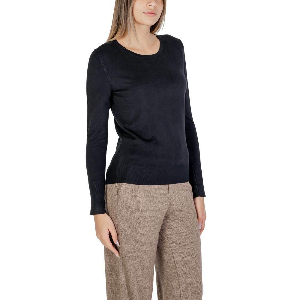 Street One Black Viscose Tops & T-Shirt - Hilstor