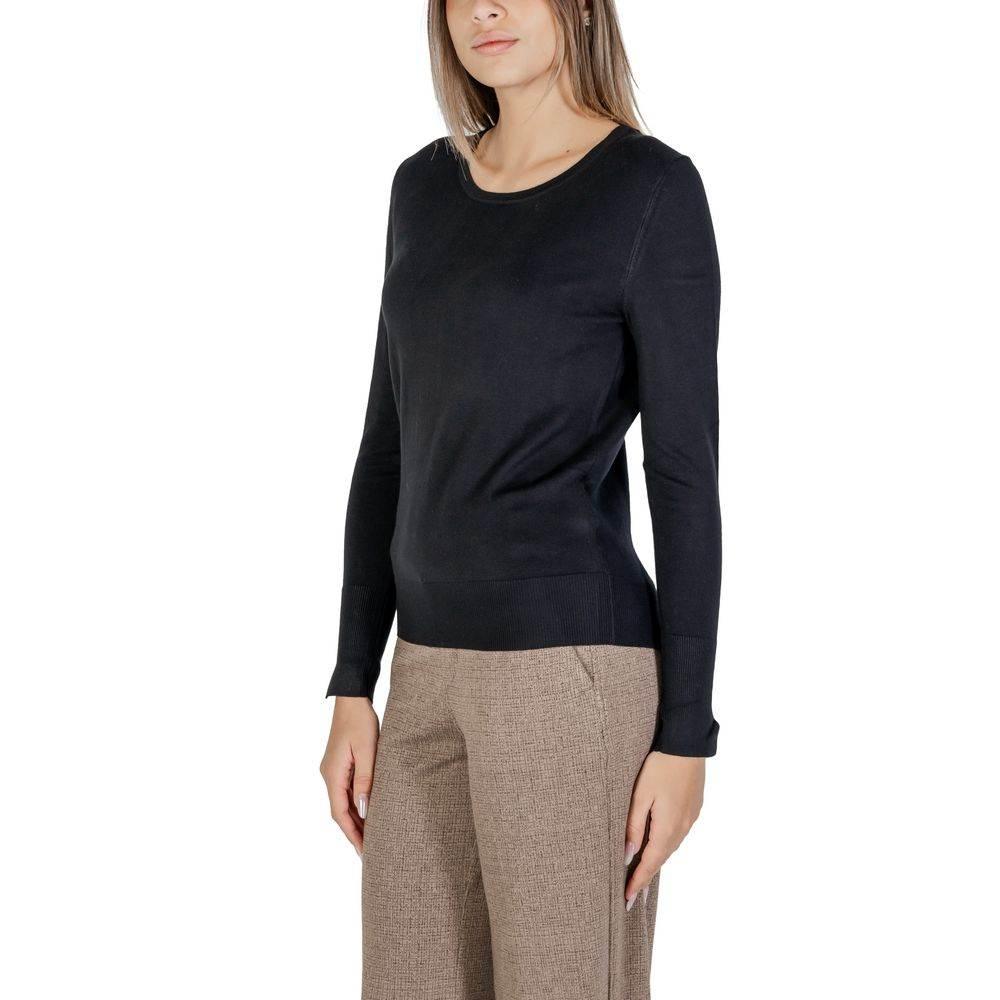 Street One Black Viscose Tops & T-Shirt - Hilstor