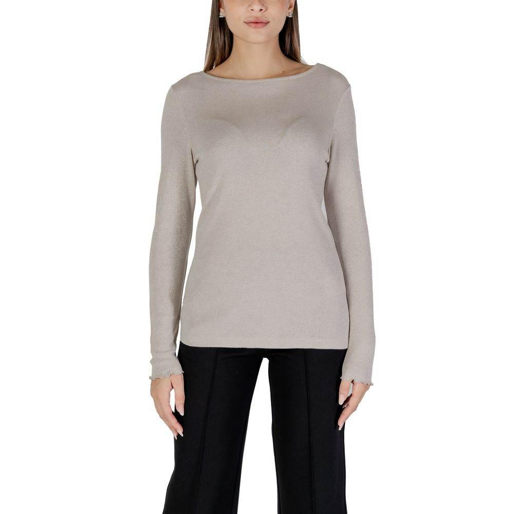 Street One Beige Viscose Long Sleeve - Hilstor