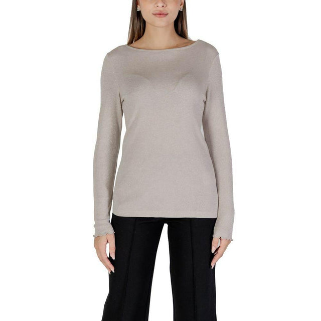 Street One Beige Viscose Long Sleeve - Hilstor