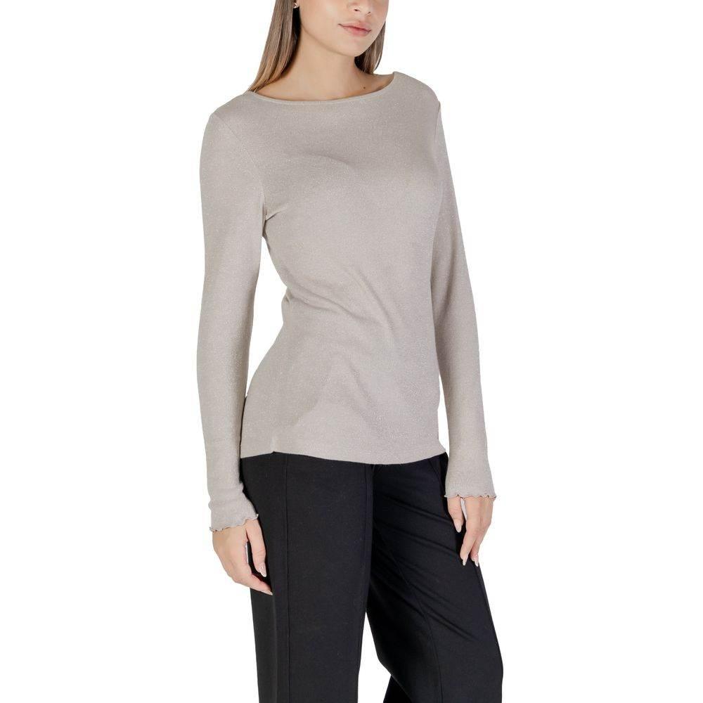 Street One Beige Viscose Long Sleeve - Hilstor