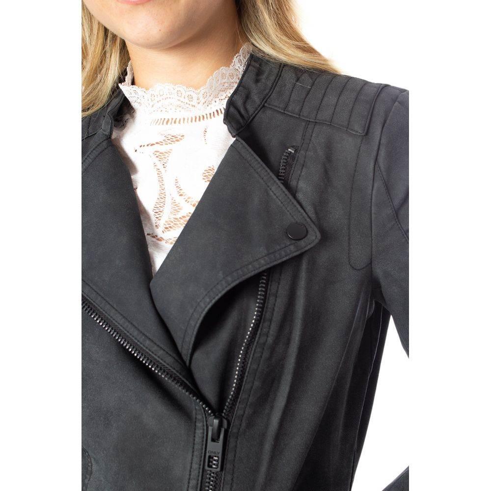 Only Black Polyethylene Jackets & Coat - Hilstor