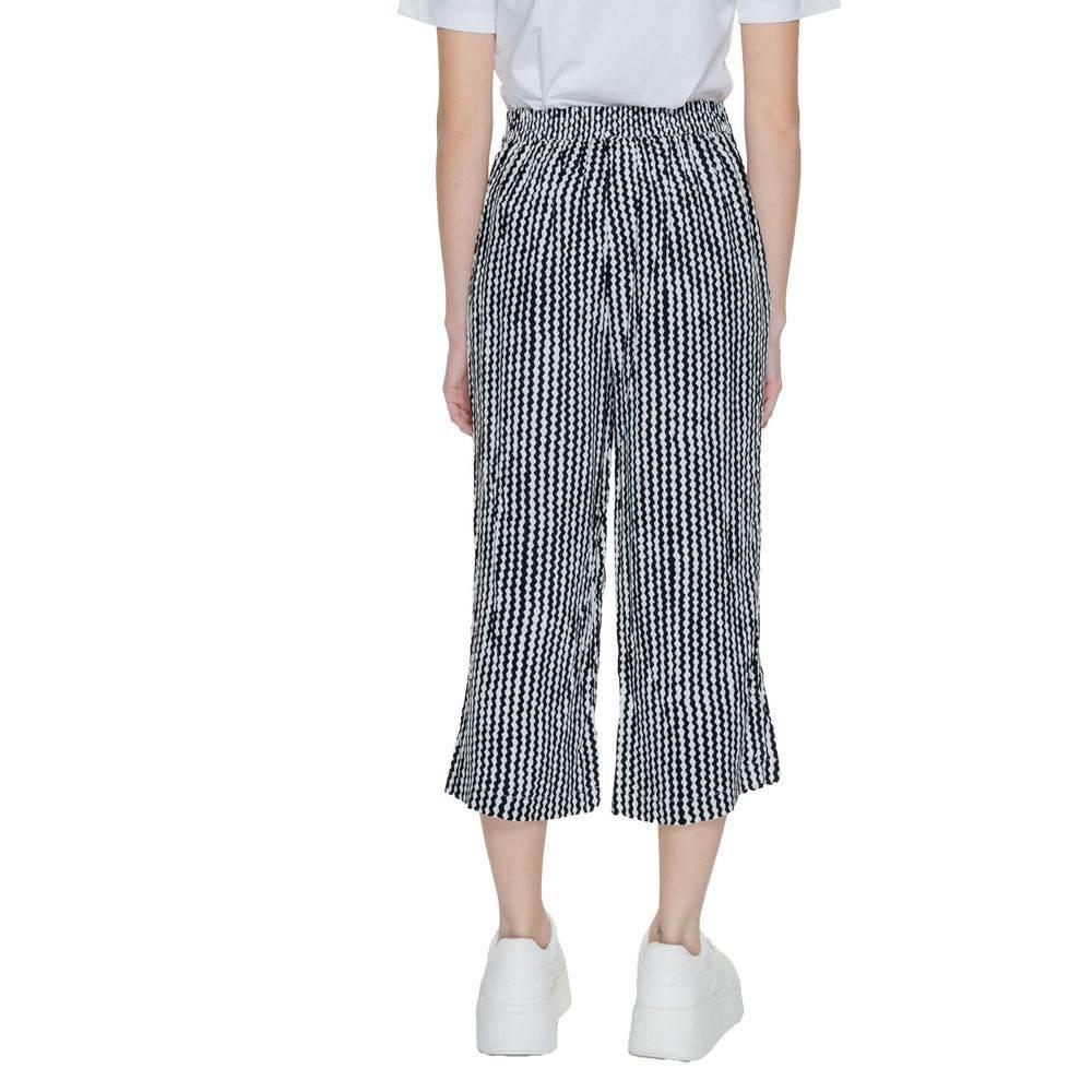 Only Black Viscose Jeans & Pant - Hilstor