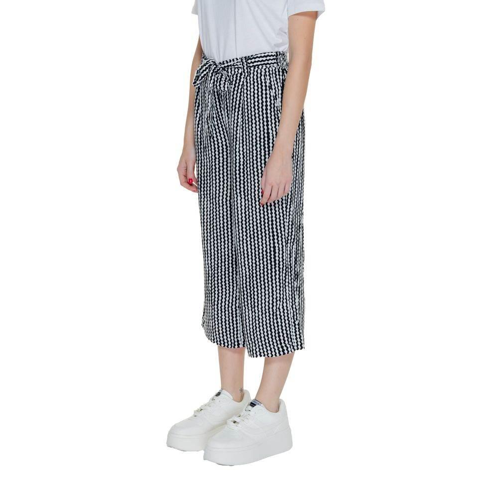Only Black Viscose Jeans & Pant - Hilstor