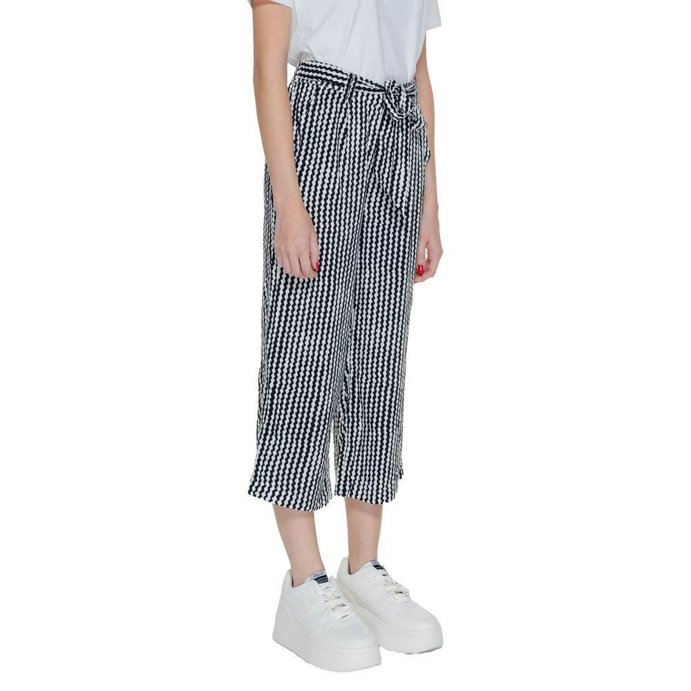 Only Black Viscose Jeans & Pant - Hilstor