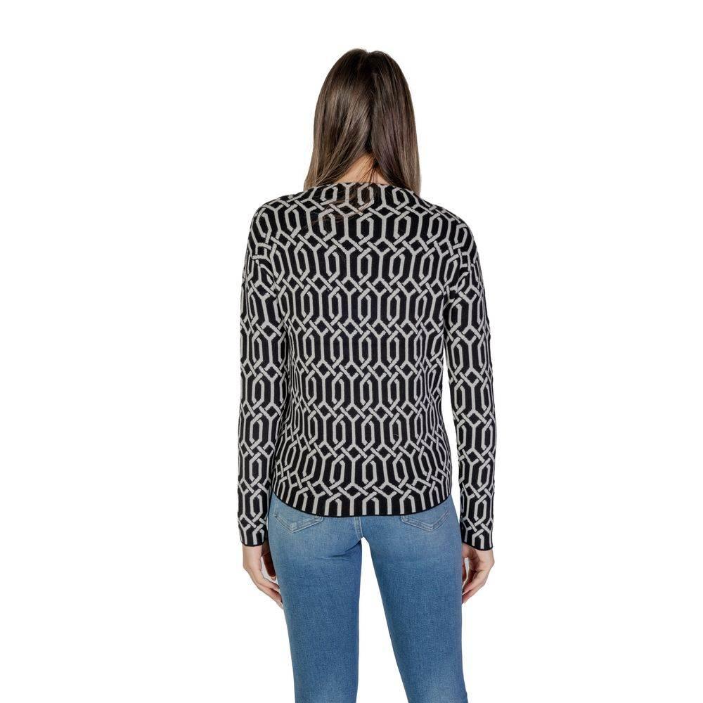 Street One Black Viscose Sweater - Hilstor