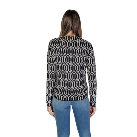 Street One Black Viscose Sweater - Hilstor