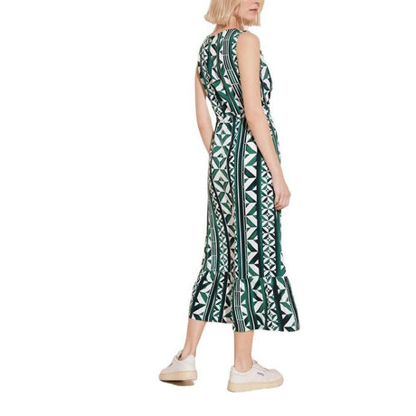 Street One Green Viscose Dress - Hilstor
