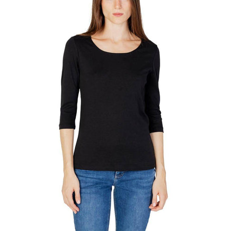 Street One Black Cotton Long Sleeve - Hilstor