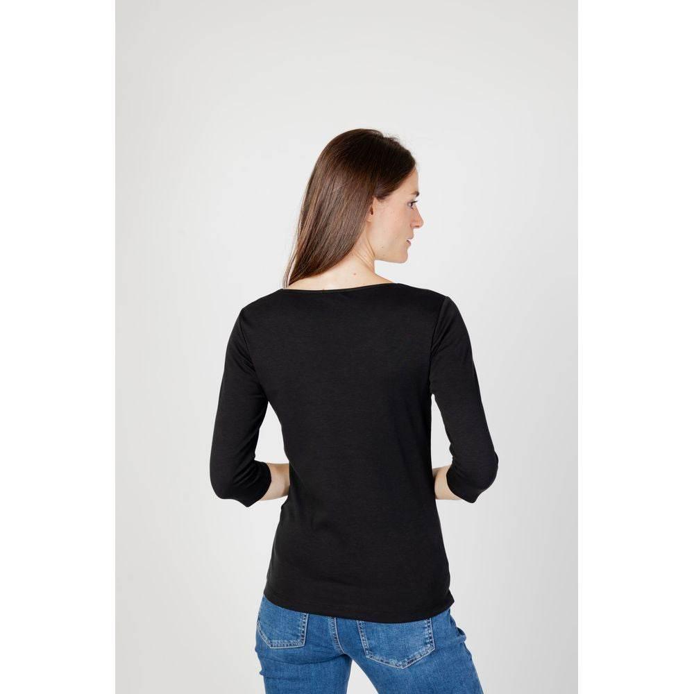 Street One Black Cotton Long Sleeve - Hilstor