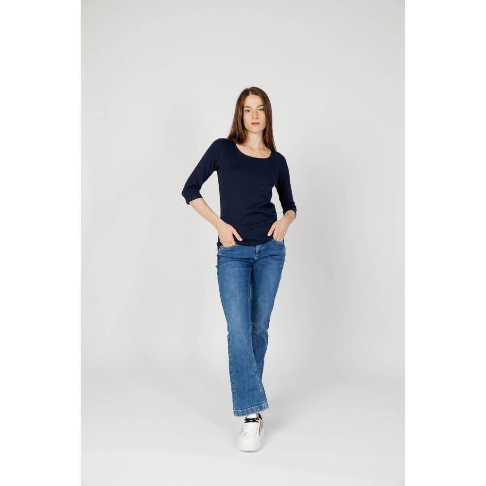 Street One Blue Cotton Long Sleeve - Hilstor