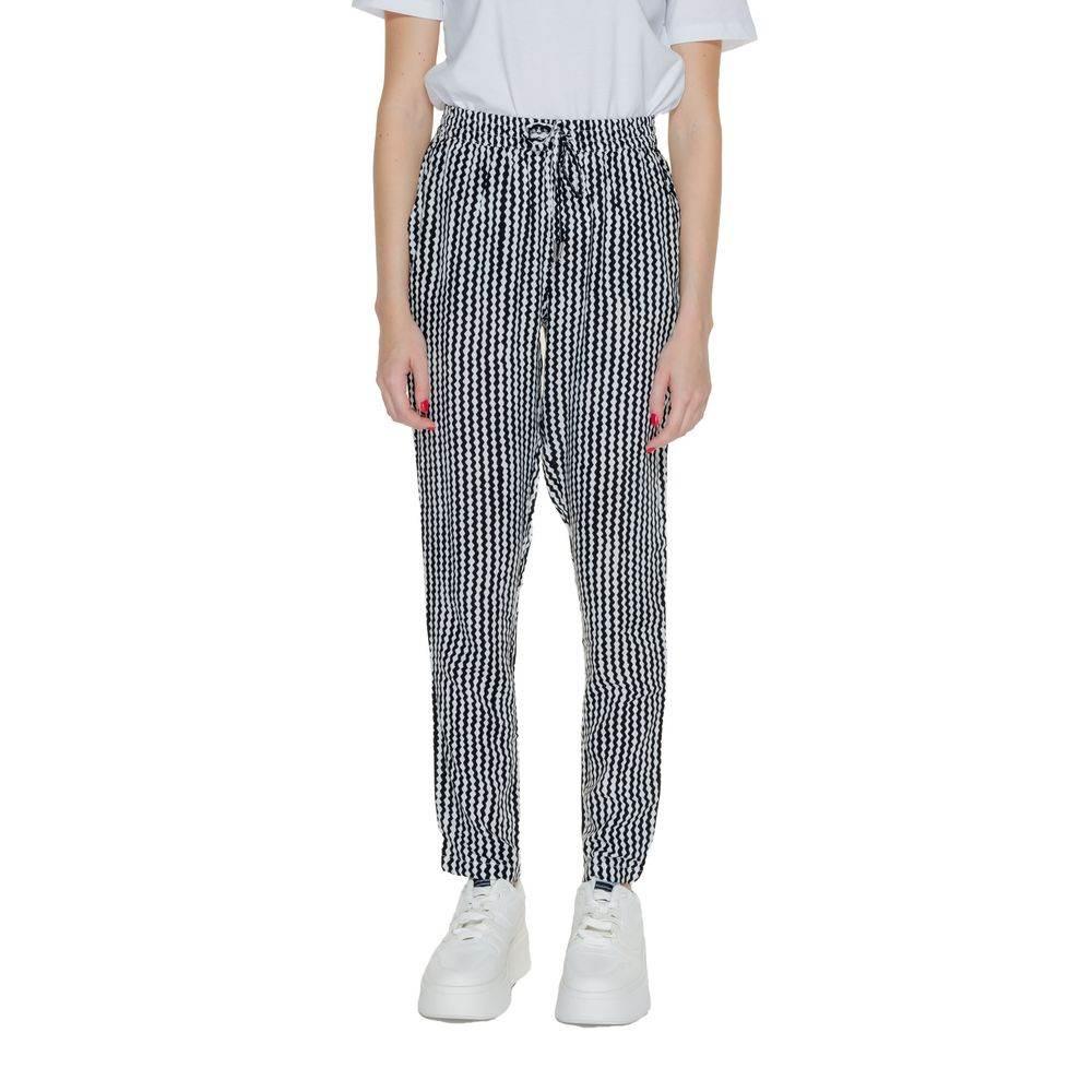 Only Black Viscose Jeans & Pant - Hilstor