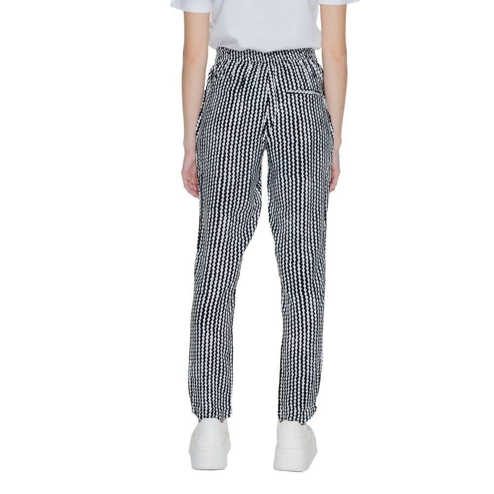 Only Black Viscose Jeans & Pant - Hilstor